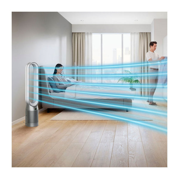 Dyson TP7A Cool Air Purifier with HEPA Filter White/Nickel - Refurbished ( 1-Year Dyson Warranty )