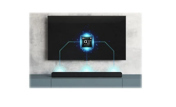 LG 5.1.3 ch High Res Audio Sound Bar with Dolby Atmos® 570W S90QY