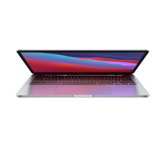 Apple MacBook Pro 13.3 Inch - M1 Chip with 8-Core CPU and 8-Core GPU - 256SSD - 8GB Memory - Silver (AppleCare+ Included) - New