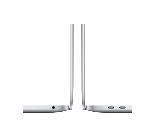 Apple MacBook Pro 13.3 Inch - M1 Chip with 8-Core CPU and 8-Core GPU - 256SSD - 8GB Memory - Silver (AppleCare+ Included) - New