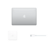 Apple MacBook Pro 13.3 Inch - M1 Chip with 8-Core CPU and 8-Core GPU - 256SSD - 8GB Memory - Silver (AppleCare+ Included) - New