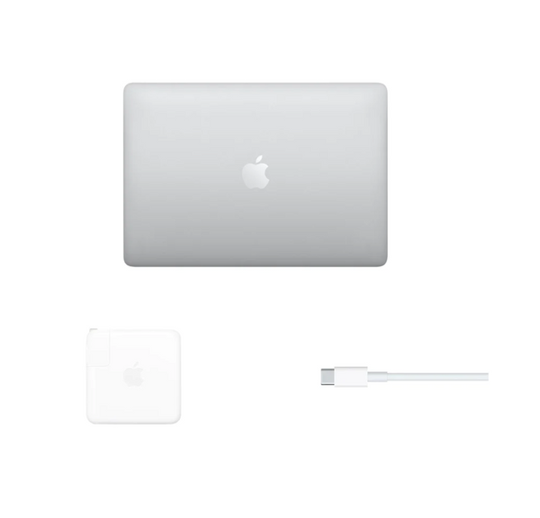 Apple MacBook Pro 13.3 Inch - M1 Chip with 8-Core CPU and 8-Core GPU - 256SSD - 8GB Memory - Silver (AppleCare+ Included) - New