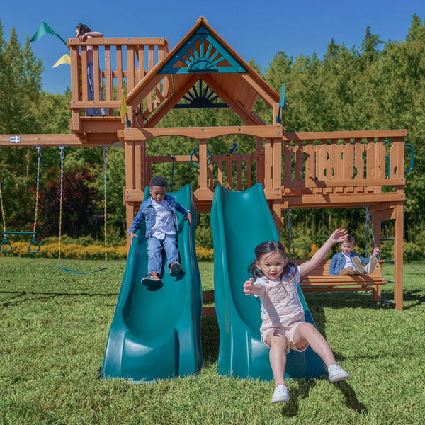Summerville Deluxe Swing Set