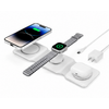15W 3-in-1 Magnetic Wireless Charging Station Foldable Phone Charger Dock