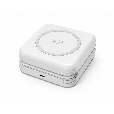 15W 3-in-1 Magnetic Wireless Charging Station Foldable Phone Charger Dock