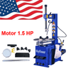 New 1.5 HP Tire Changer Wheel Changers Machine Balancer Rim Clamp Combo 560 680