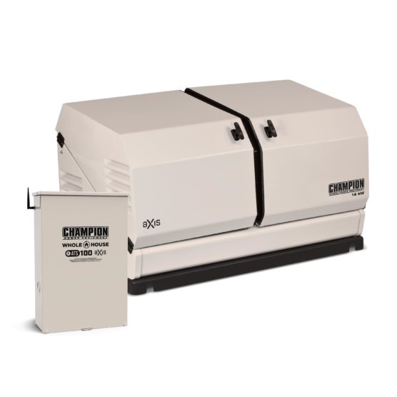 Champion 14-kW aXis Home Standby Generator with 100-Amp Whole House Switch (US)