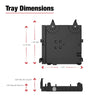 RAM Mount RAM No-Drill Laptop Mount f/'12-26 Ram 2500 + More [RAM-VB-178A-SW3]