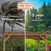 14×10 Delray Pergola