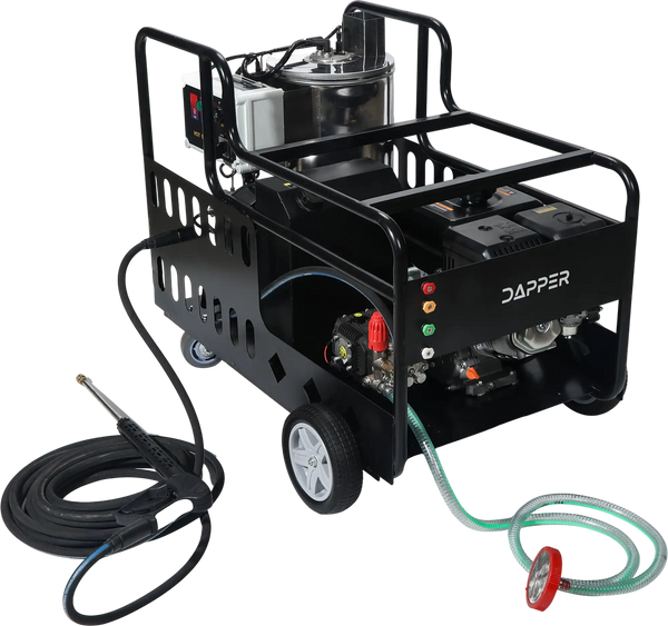 Dapper Supply Gas Pressure Washer Hot Water 4350 PSI 5 GPM 11.8 HP Electric Start New