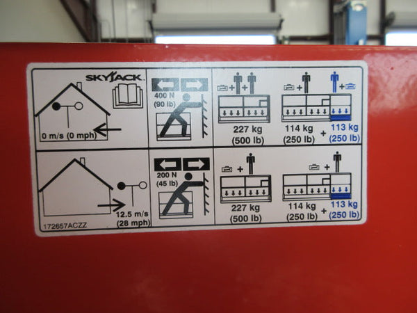 New 2026 SKYJACK SJ3219 E - EE RATED Scissor Lift