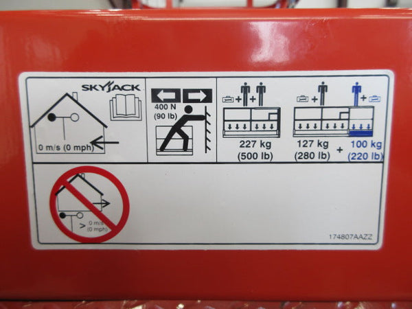 New 2026 SKYJACK SJ3219 MICRO Scissor Lift