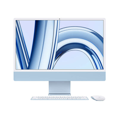 Apple iMac 24 Inch - M3 Chip 8-Core CPU 8 - Core GPU 8GB RAM - 256GB SSD - Open Box ( 1 Year Warranty )