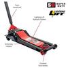 AFF Long Chassis 2-Ton Floor Jack
