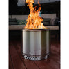 Solo Stove 19.5 in. Bonfire 2.0 Wood-Burning Fire Pit with Stand and Shelter