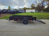 5′ X 10′ Utility Trailer Straight Deck 18″ Sides Tall Gate