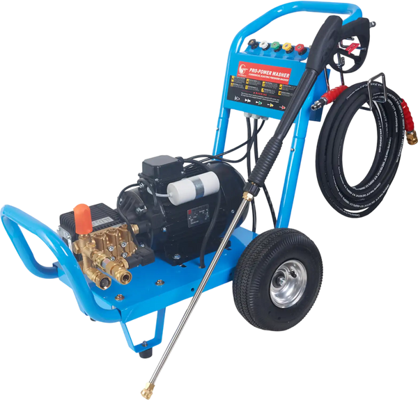 Canpump Electric Pressure Washer 2100 PSI 2.8 GPM or 2500 PSI 2.3 GPM 4 HP 240V Total Stop System New