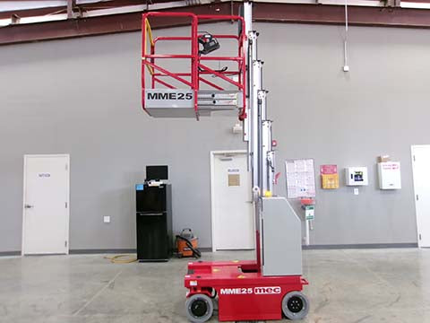 New 2026 MEC MME25 Vertical Mast Lift