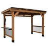 Saxony Xl 13 Ft. W X 6.5 Ft. D Solid Wood Grill Gazebo