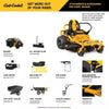 Cub Cadet Ultima ZT1 50″ Zero-Turn Riding Lawn Mower – Power, Precision & Comforts.