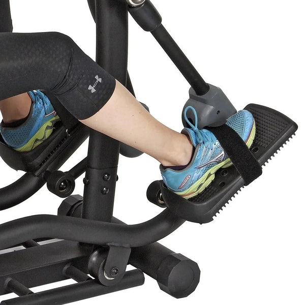 PhysioStep HXT Compact Recumbent Elliptical Cross Trainer with Fixed Seats.