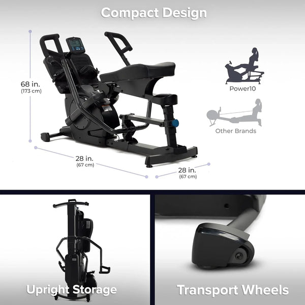 Teeter Power10 Elliptical Rowers.