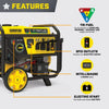 Champion 11,500/9,200-Watt Tri-Fuel Home Backup Portable Generators.