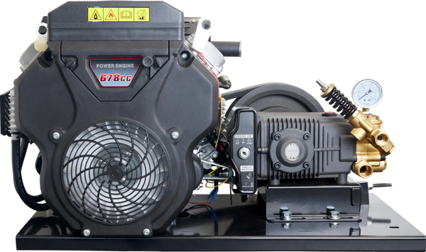 Canpump Belt-Drive Pressure Washer 2200 PSI 14.9 GPM 22HP Loncin Engine Electric Start New