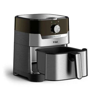 T-fal Easy Fry and Grill Air fryer / Stainless Steel / 4.4 Quart - Refurbished (1 Year Warranty)