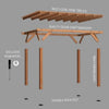 14×10 Delray Pergola