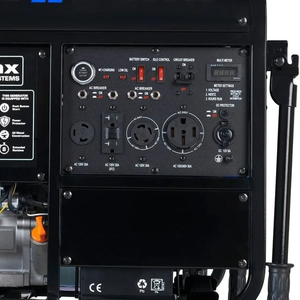 DuroMax XP13000E 13000 Watt Portable Generators.