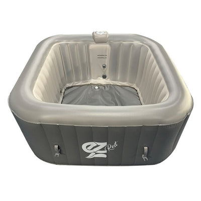 4-Seat Inflatable Pool Spa – Portable Hot Tub Spa with Light and Remote Control