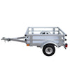 Stirling Kit Trailer 4 x 4 ft. 765 lb. Capacity with Side Rails Floor Planks New