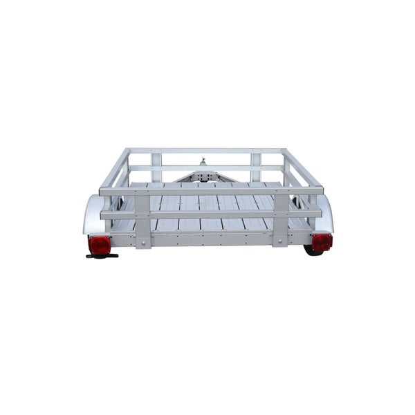 Stirling Kit Trailer 4 x 4 ft. 765 lb. Capacity with Side Rails Floor Planks New
