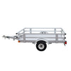 Stirling Kit Trailer 4 x 6 ft. 735 lb. Capacity with Side Rails and Plank Floor New