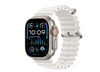 Apple Watch Ultra 2 GPS + Cellular - 49mm - Titanium White Ocean Band - Open Box (1 Year Warranty)