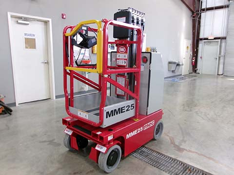 New 2026 MEC MME25 Vertical Mast Lift