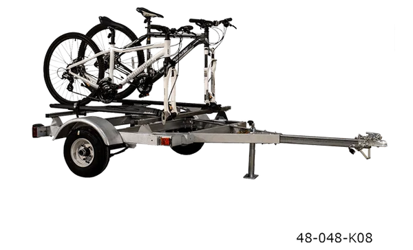 Stirling Open Frame Kit Trailer 4 x 4 ft. 820 lb. Capacity 8" Tires New