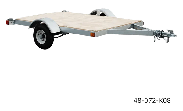 Stirling Open Frame Kit Trailer 4 x 6 ft. 800 lb. Capacity 8" Tires New