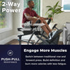 Teeter Power10 Elliptical Rowers.