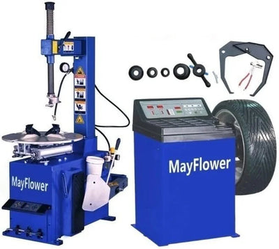 Smart 1.5 HP Tire Changer Wheel Changers Machine Balancer Rim Clamp Combo 560 680