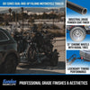 Go! Series Dual Rail Ride-Up Folding Motorcycle Trailer Discounted
