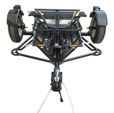 Single Rail Motorcycle Trailer – Compact, Easy-to-Tow Hauler for One Bike