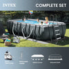 INTEX 18ft x 9ft x 52in Ultra XTR Above Ground Pool and Solar Pool Cover