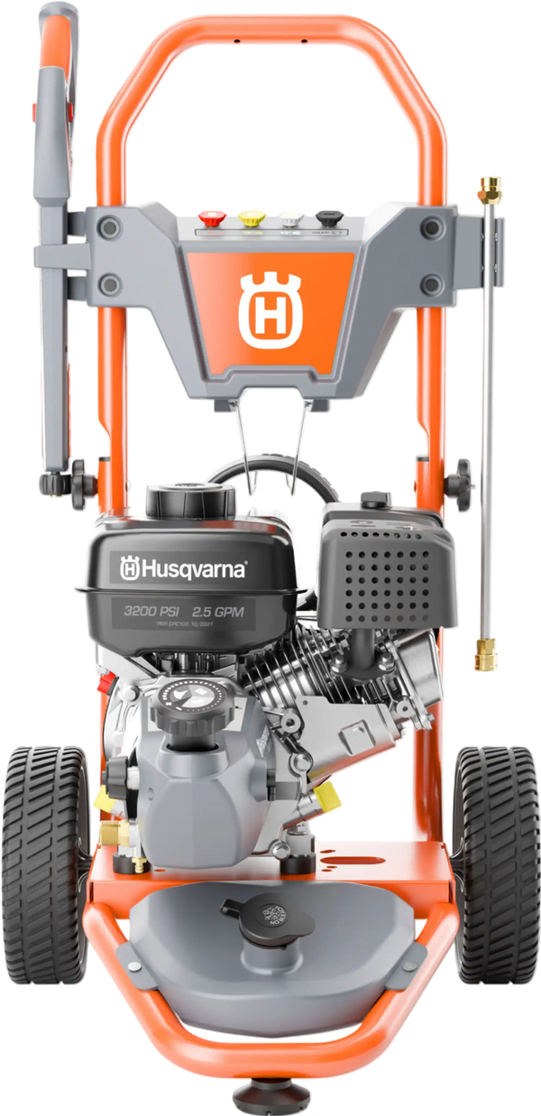 Husqvarna 022013 Gas Pressure Washer with Control Touch 3200 PSI Briggs & Stratton CR950 New