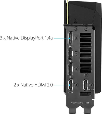 ASUS TUF GeForce RTX 4090 OC Edition Gaming Graphics Card (PCIe 4.0, 24GB GDDR6X, HDMI 2.1a, DisplayPort 1.4a)