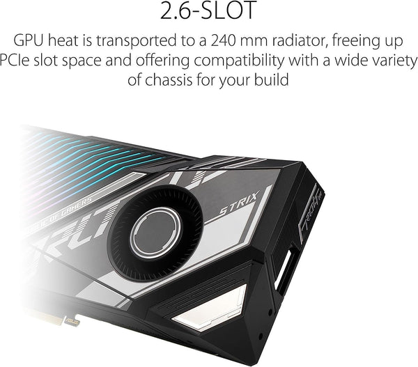 ASUS TUF GeForce RTX 4090 OC Edition Gaming Graphics Card (PCIe 4.0, 24GB GDDR6X, HDMI 2.1a, DisplayPort 1.4a)