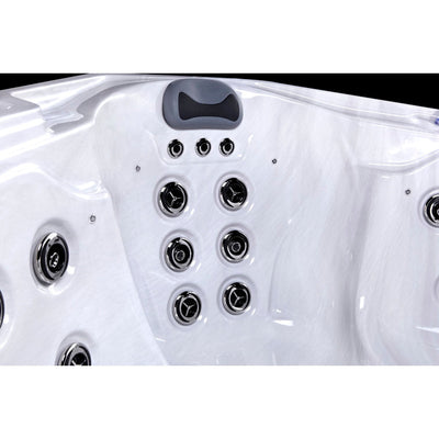76 – Jet Acrylic Square Hot Tub with Ozonator