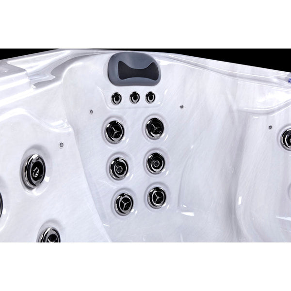 76 – Jet Acrylic Square Hot Tub with Ozonator