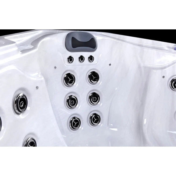 76 – Jet Acrylic Square Hot Tub with Ozonator